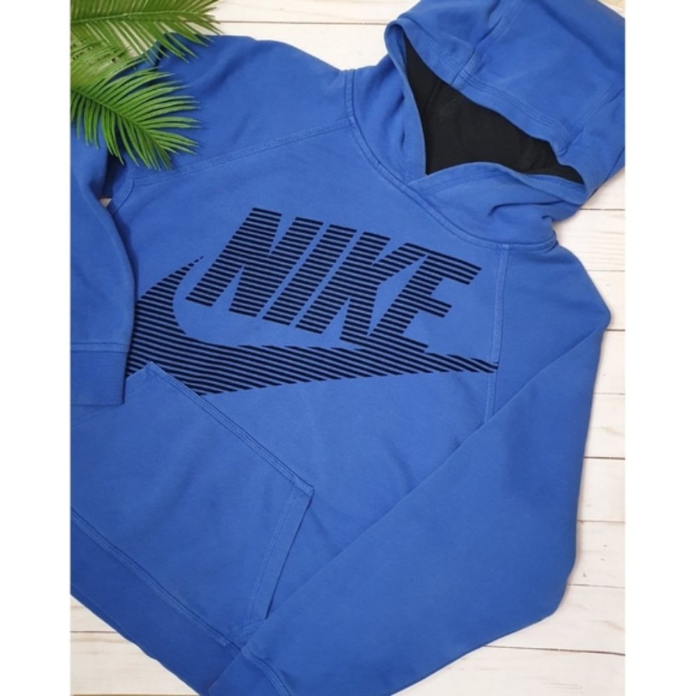FINAL PRICE! NWOT Nike Hoodie, Women's Size XL, Blue Hooded Pull Over Sweater